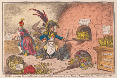 Tiddy Doll, the Great French Gingerbread-Baker, Drawing out a new Batch of Kings