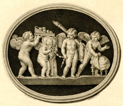 Plate 50: Marriage of Cupid and Psyche &copy; Trustees of the British Museum