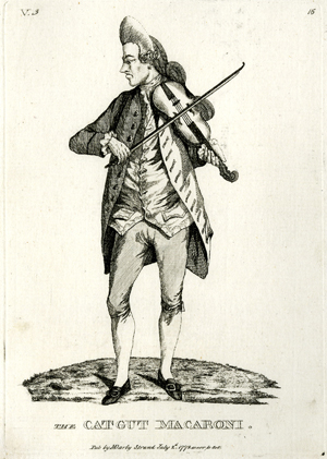 M. Darly The Catgut Macaroni