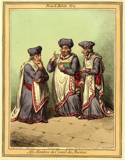 French Habits: Les Membres du Conseil des Anciens