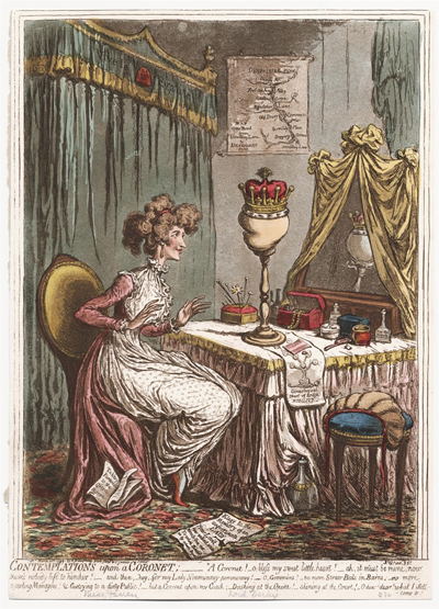 Contemplations upon a Coronet, &copy; Lewis Walpole Library, Yale University
