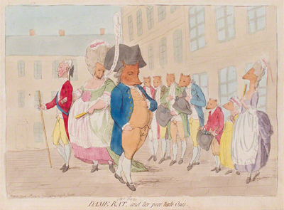 Dame Rat and Her Little Ones. Courtesy National Portrait Gallery, London.