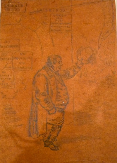 Tracing of Orange Jumper Drawing